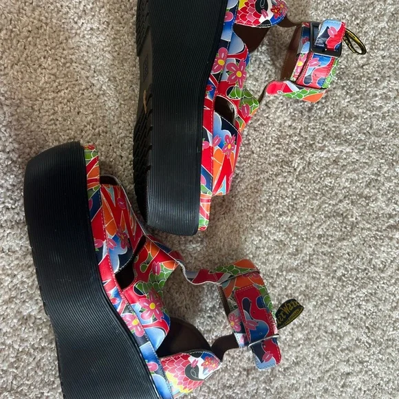 Dr. Martens Women's Multicolor wedges Bessie